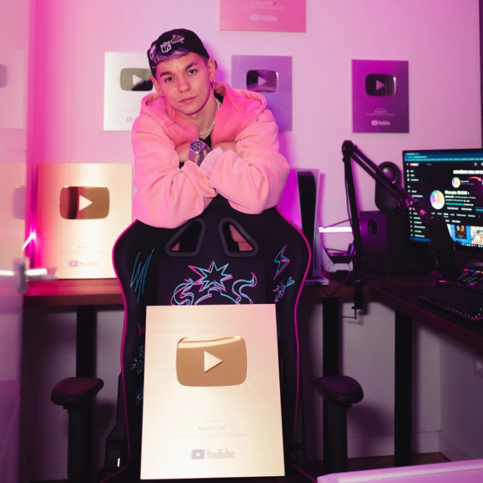 Marryto con premios de youtube